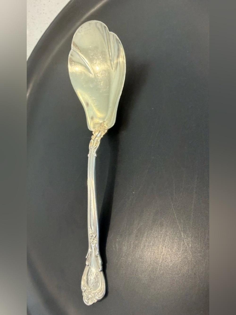 Chantilly by Gotham Antique Collect 1895 Sterling Silver casserole Spoon Piece - Picture 2 of 12